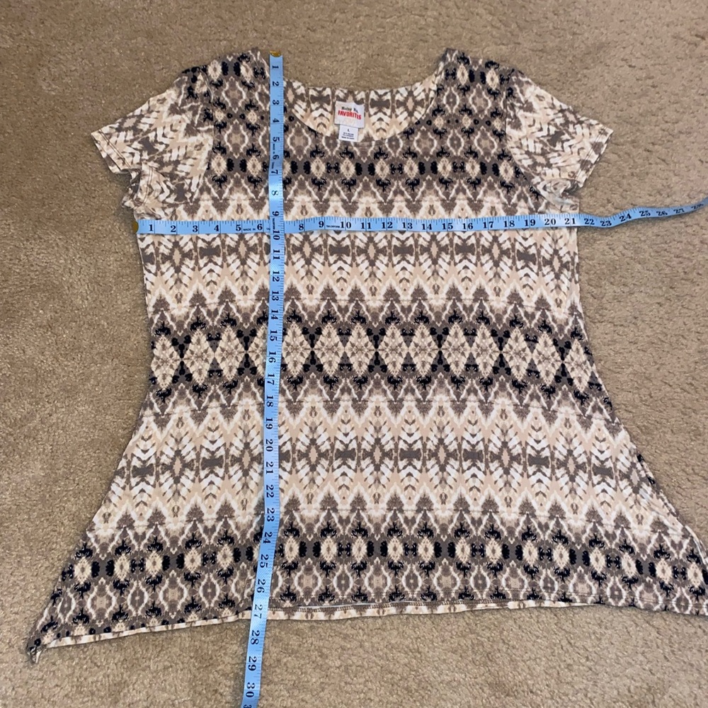 🍂NWOT Ruby Rd Asymmetrical Top🍂 - Picture 7 of 7